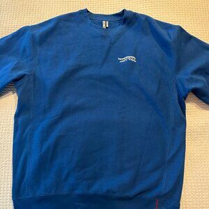 SUN DAY RED -  Luare Chain Stitch Crew - Royal XL